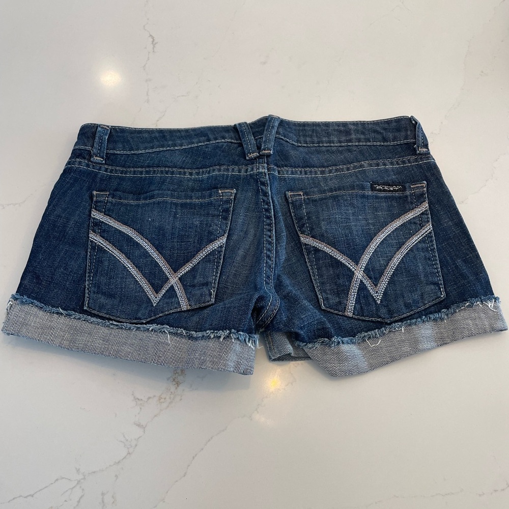 Women's Blue Denim Shorts